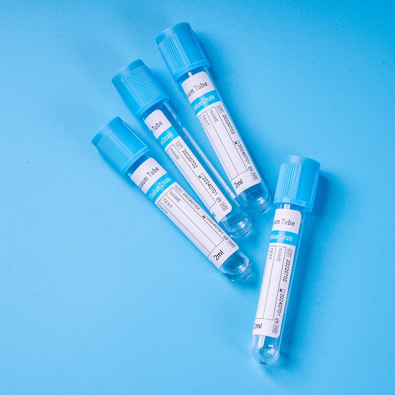 1：9- Disposable Vacuum Blood Collection Tube Sodium Citrate