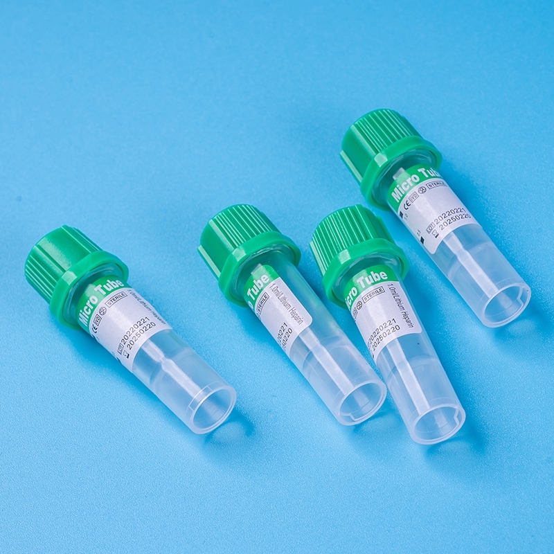 Micro Blood Collection Tube Heparin Lithium